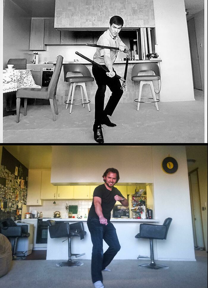 Inside Bruce Lee's Apartment In Brentwood (1966 And Modern Day)