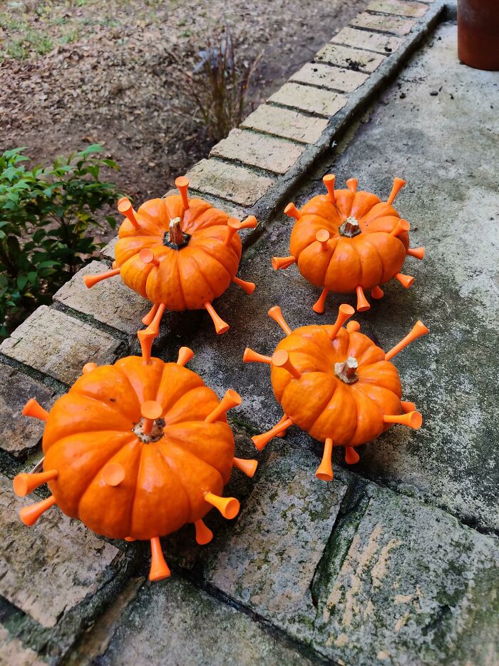 Mis calabazas para Halloween de este año