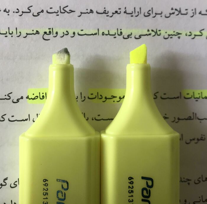 Does This Count? Highlighter After A Week Of Nonstop Studying