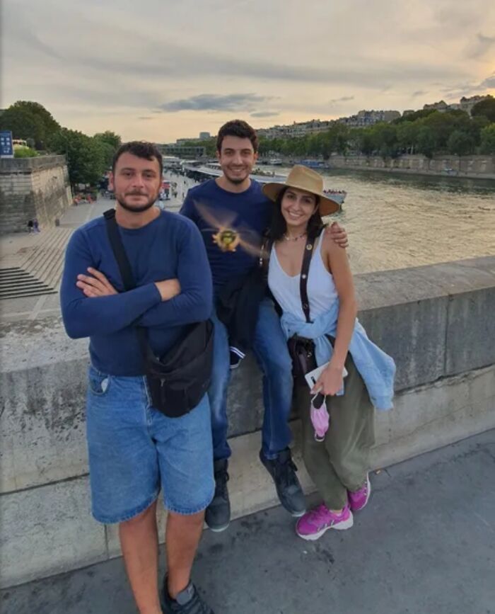 Getting Photobombed By A Bee