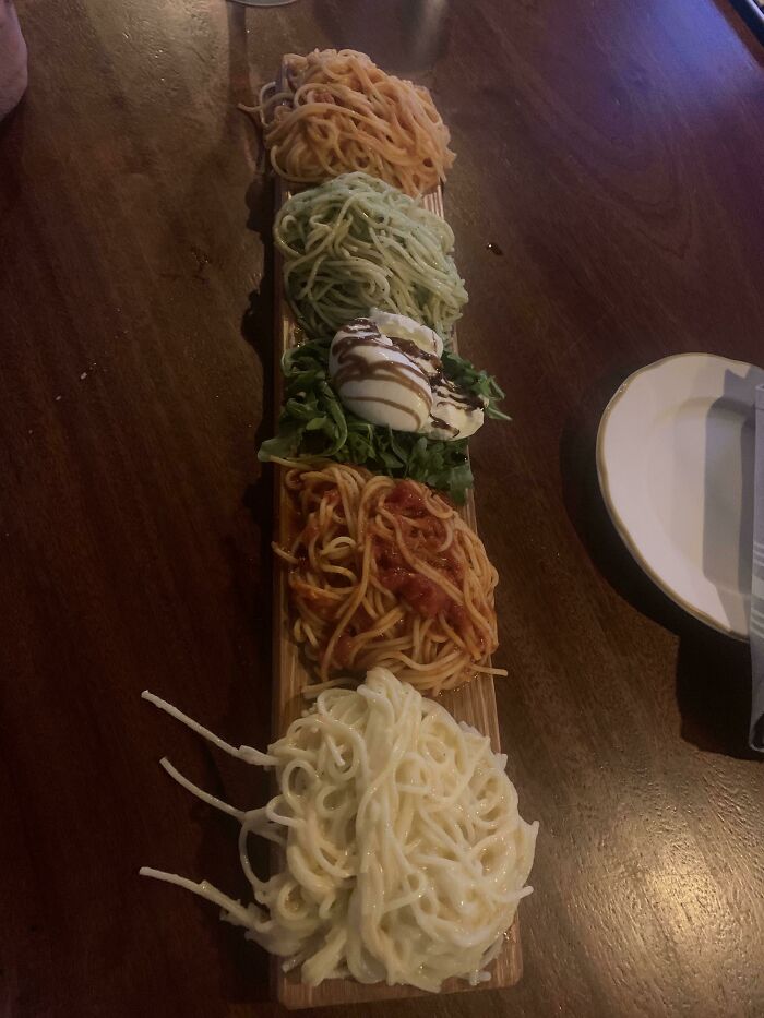 El vuelo de la pasta, terminó en todas partes