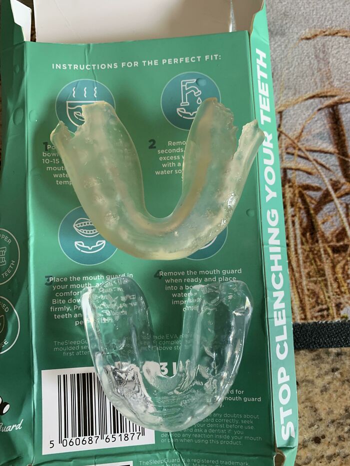 4months Of A Sleep Guard. Never Thought I Used To Grind My Teeth