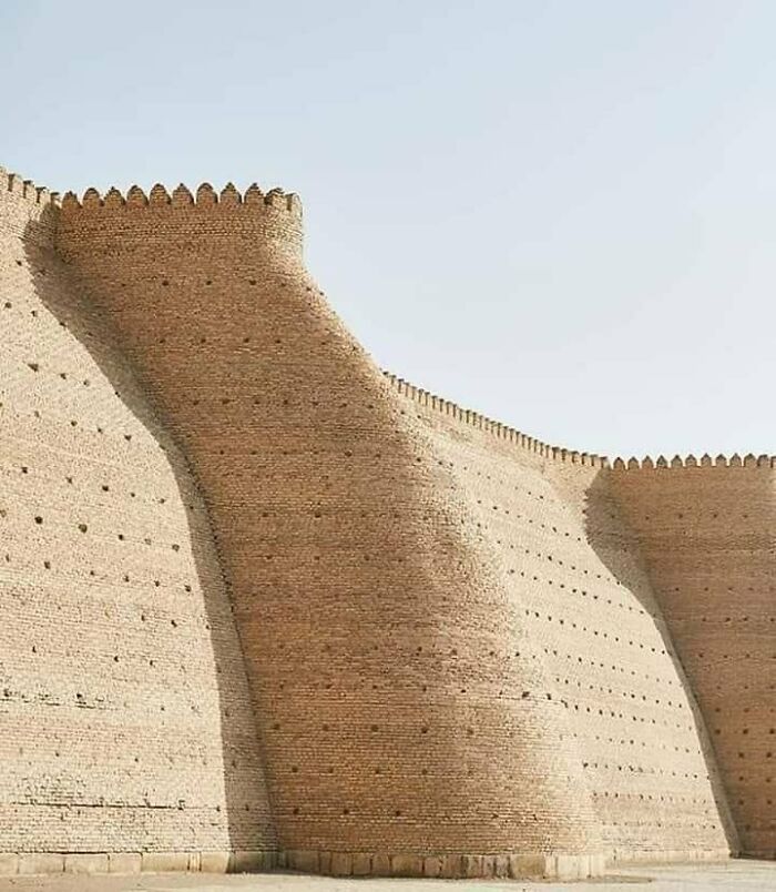 The Ark Of Bukhara Is A Fortress Located In Uzbekistan
