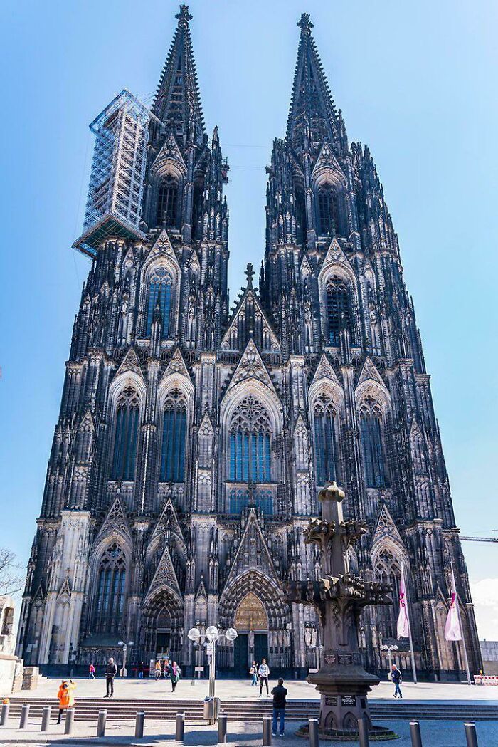 Cologne Cathedral. Masterpiece Of Gothic Architecture. Years Build : 1248 - 1880
