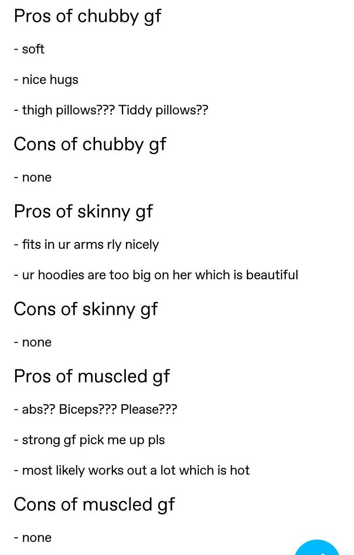 Pros And Cons Of GF...
