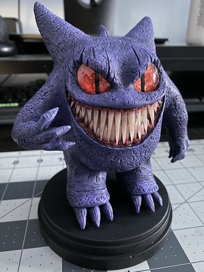 I Made Gengar Out Of Polymer Clay