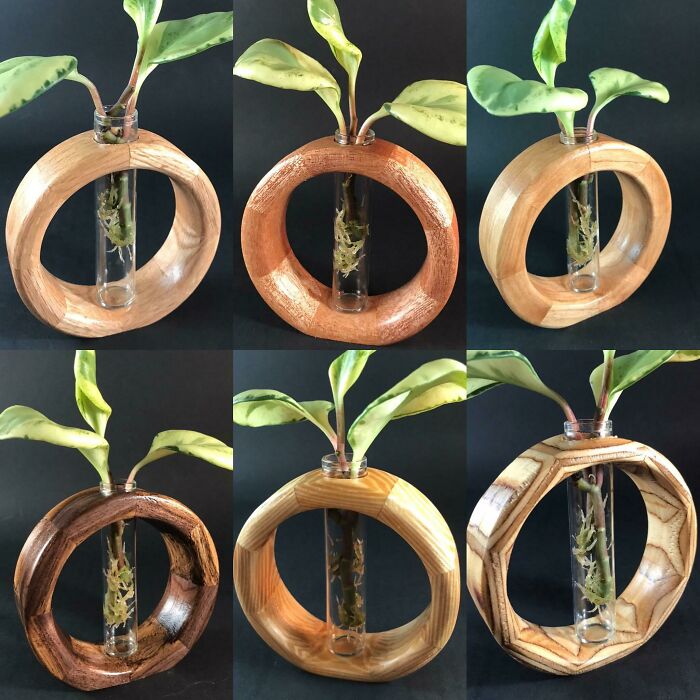 Some Bud Vases I Made Recently