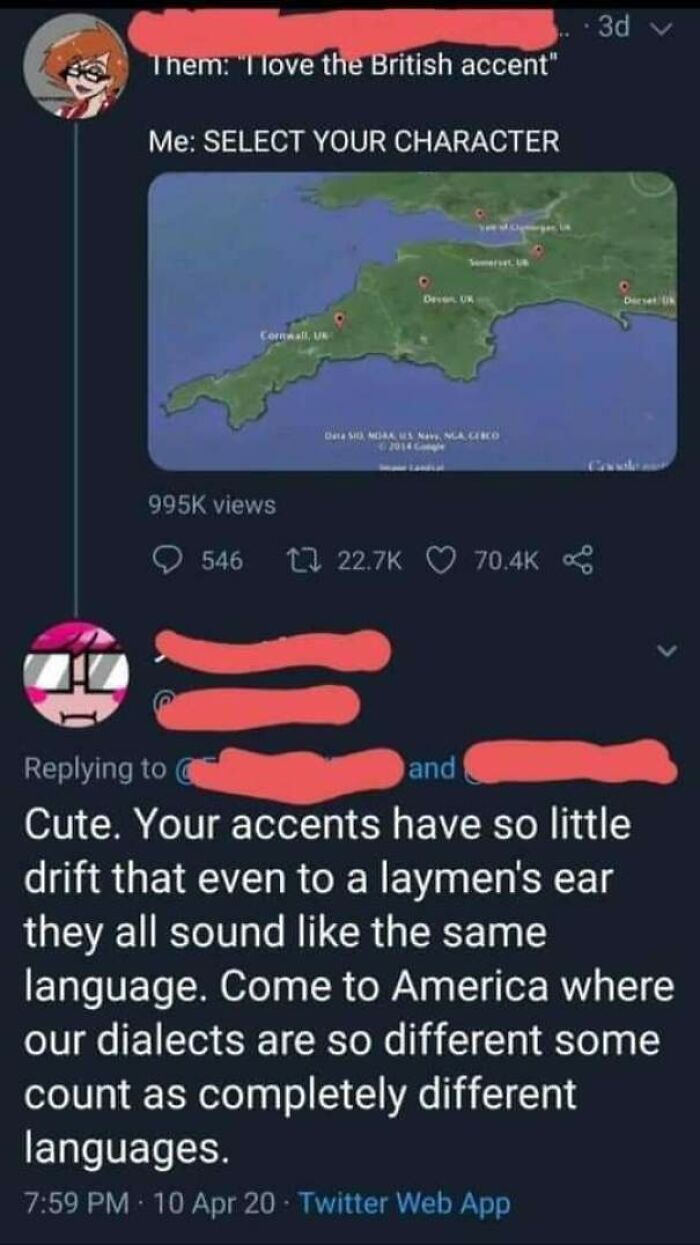 Sas: Come To America Where Our Dialects Are So Different Some Count As Completely Different Languages