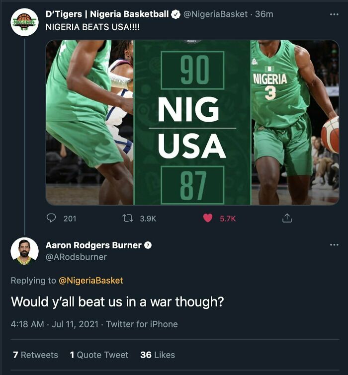 "Can You Beat US In War?"