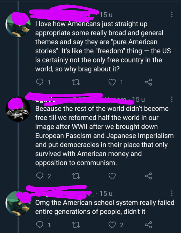 Rest Of The World Didn't Become Free Till We Reformed Half The World In Our Image