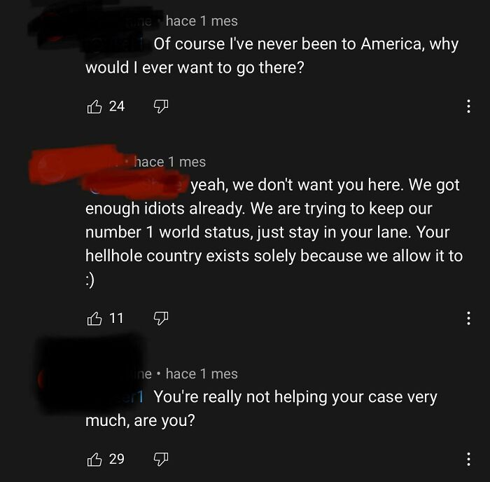 “Your Hellhole Country Exists Solely Because We Allow It”