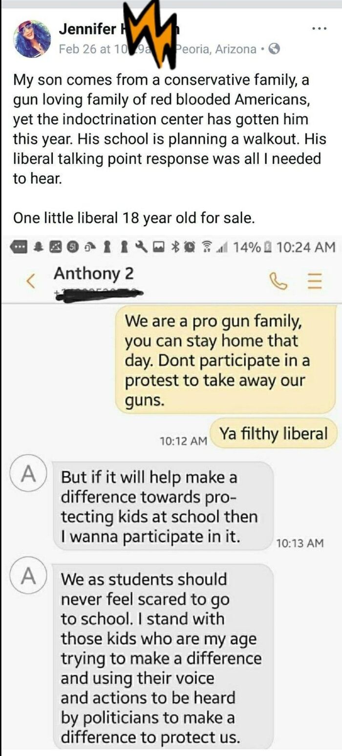 "His Liberal Talking Point Response Was All I Needed To Hear"