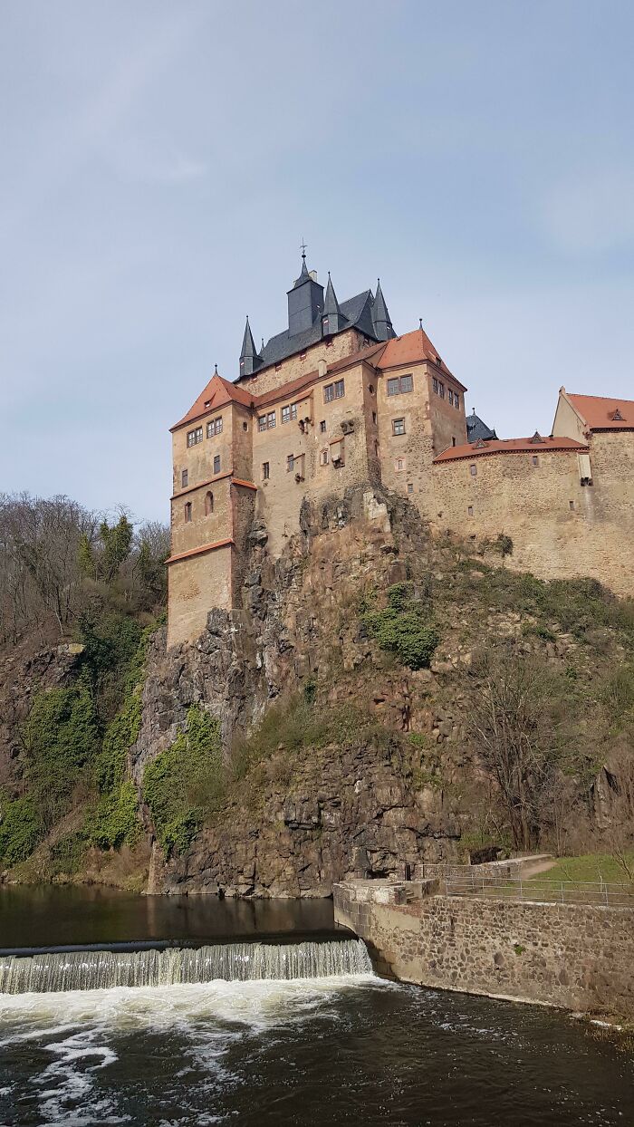 There Are A Lot Of Modern Buildings On This Sub But This Is Just As Impressive To Me. Burg Kriebstein Near Kriebstein, Sachsen, Deutschland
