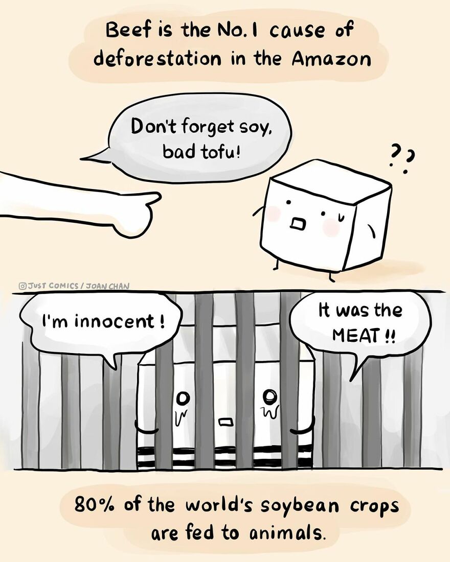 These Comics Showing The Suffering Of Animals Will Make You Think ( 77 Comics)