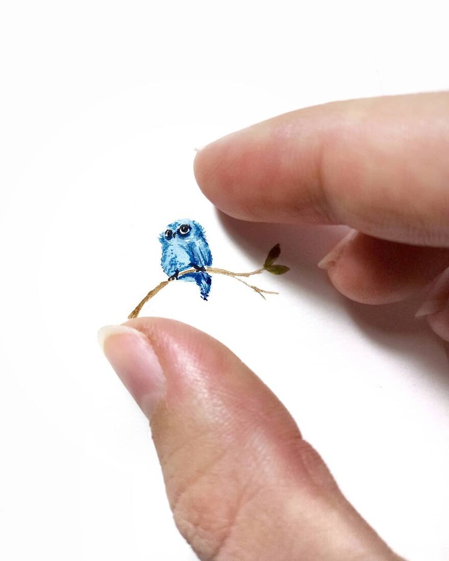 I Painted My First Owl 3 Years Ago, And Haven't Been Able To Stop Since (36 Pics)