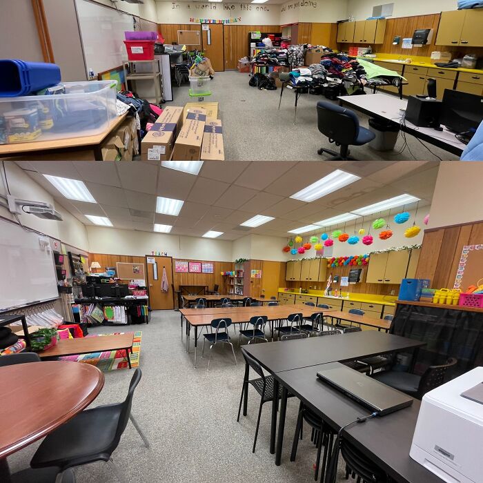 My Classroom (It Was Previously Used For Storage)