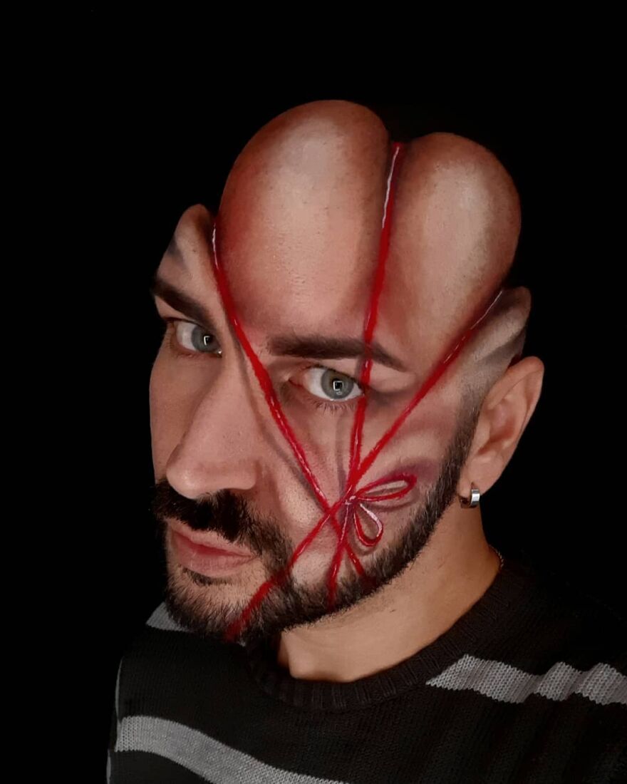 Italian Artist Continues To Amaze With Paintings On His Body (75 New Pics)