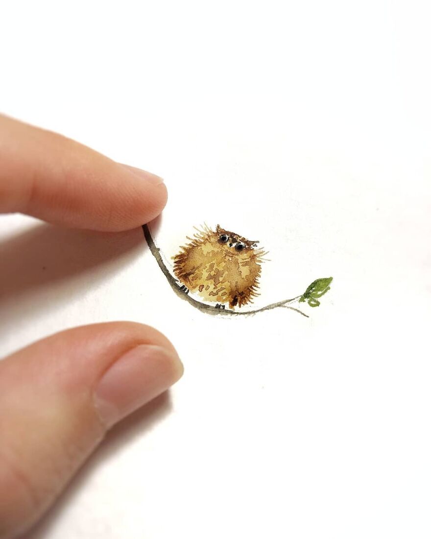 I Painted My First Owl 3 Years Ago, And Haven't Been Able To Stop Since (36 Pics)