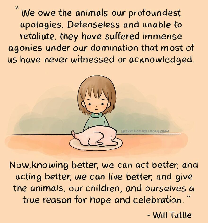 These Comics Showing The Suffering Of Animals Will Make You Think ( 77 Comics)