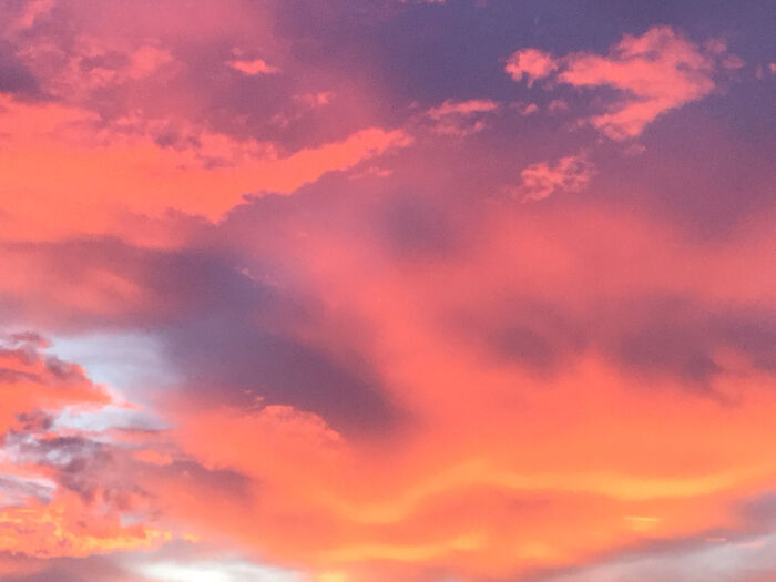 Sunset From My Lake House