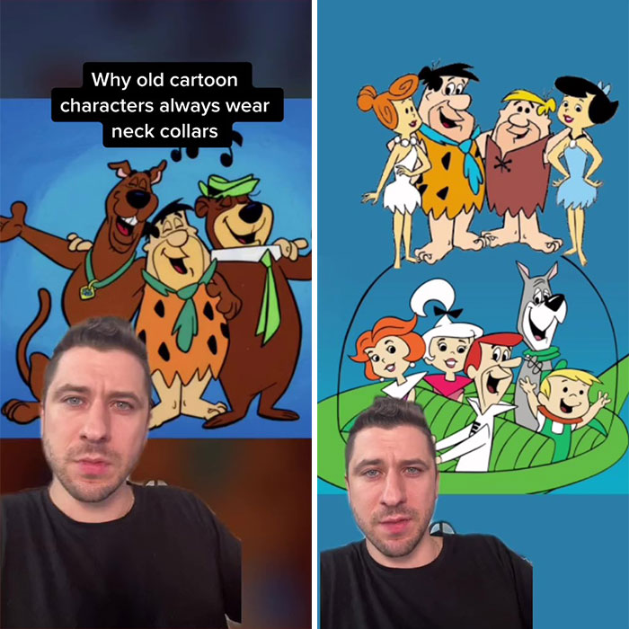 Why Old Cartoon Characters Wear Neck Collars