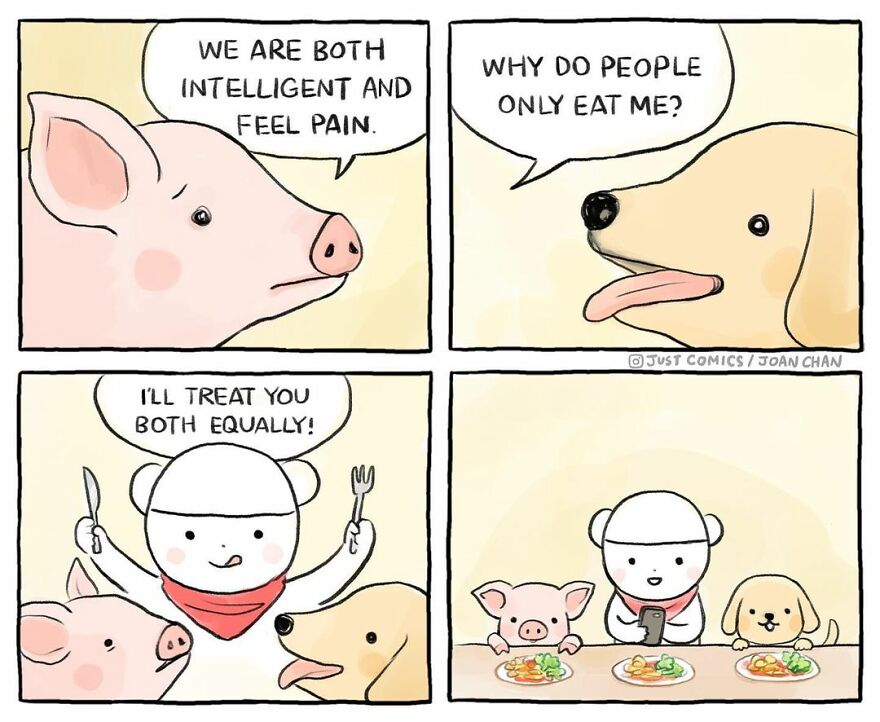 These Comics Showing The Suffering Of Animals Will Make You Think ( 77 Comics)