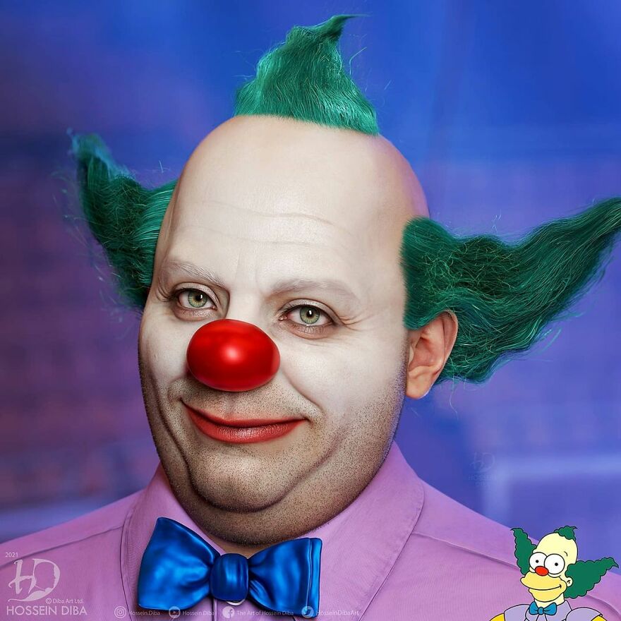 Krusty The Clown From The Simpsons