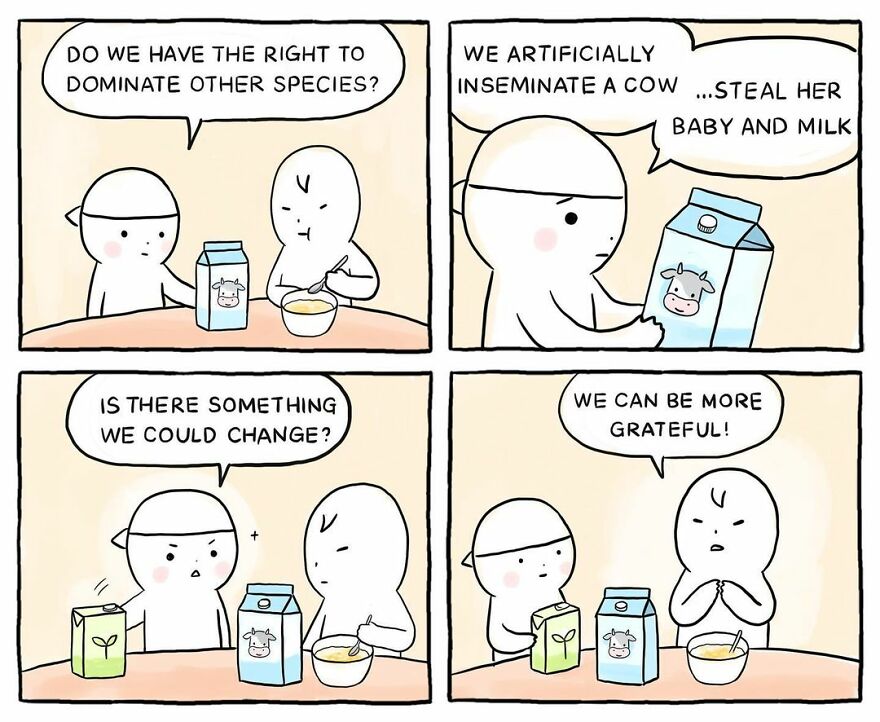 These Comics Showing The Suffering Of Animals Will Make You Think ( 77 Comics)