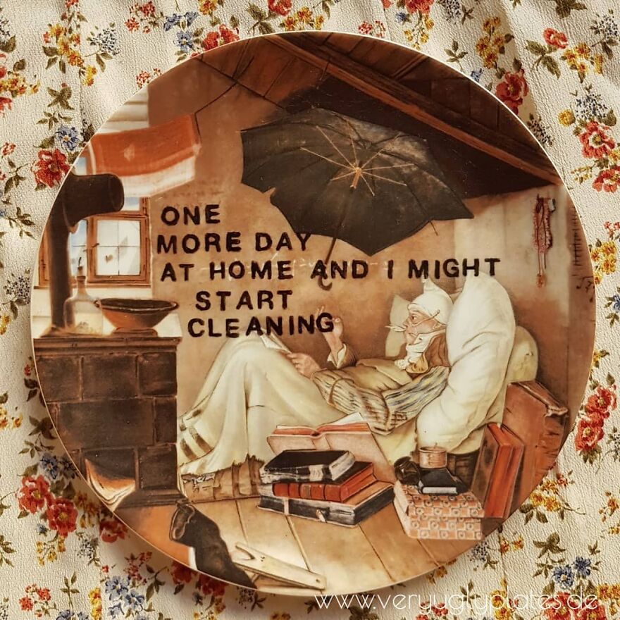 My 50 'Very Ugly Plates' With Dark Humor Captions