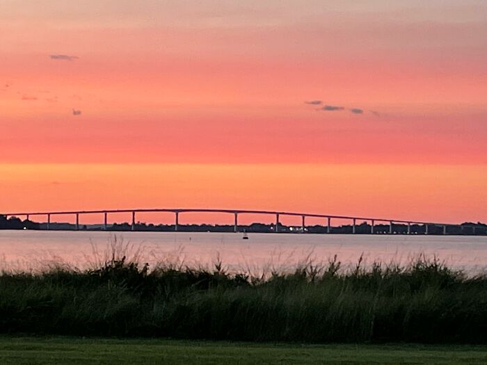 Maryland Sunset (Actual Colors - No Filters)