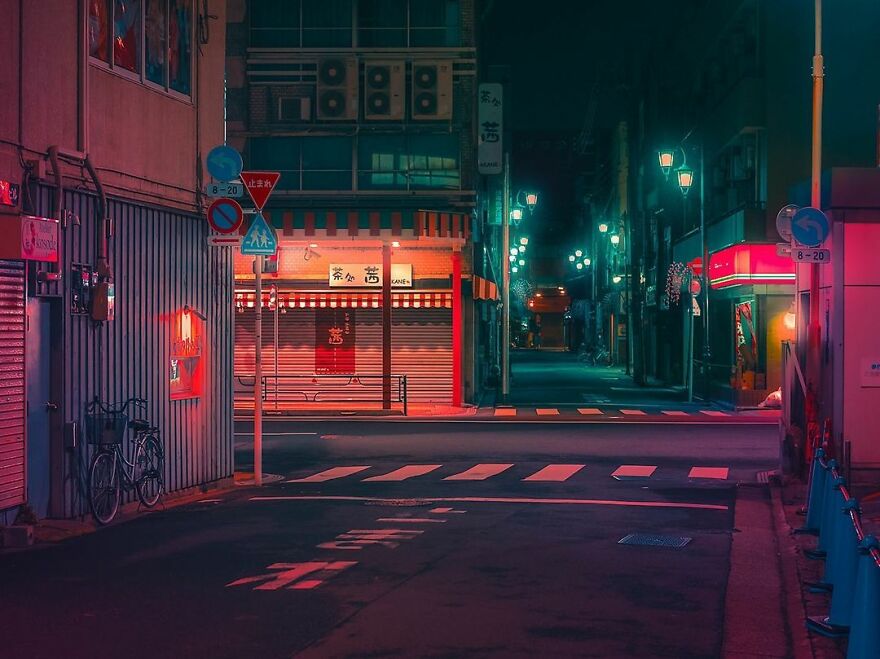 Deserted Japan Street
