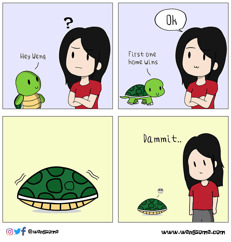 Am I Fast? Racing With A Turtle