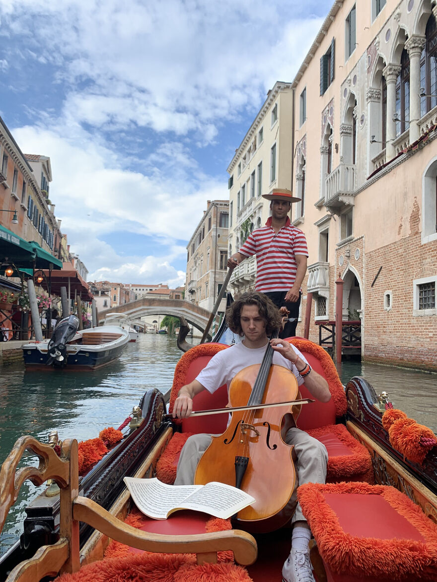 Young Cellist Backpacks Europe To Discover The History Of The Cello Young Cellist Backpacks Europe To Discover The History Of The Cello