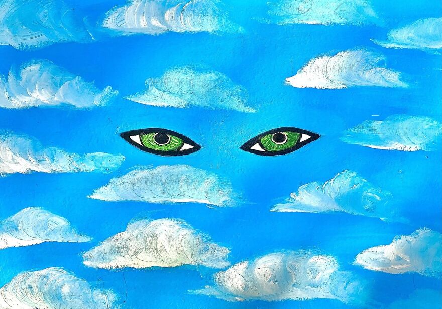 Artist Who Struggle With Mental Illness Paints Her Feelings Artist Who Struggle With Mental Illness Paints Her Feelings
