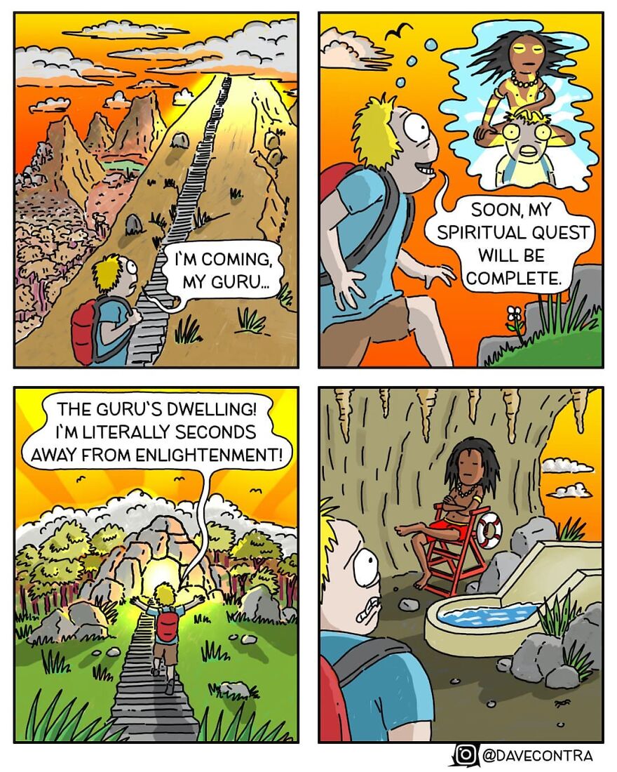 Artist Makes Comics With Morbid Humor And Politically Incorrect