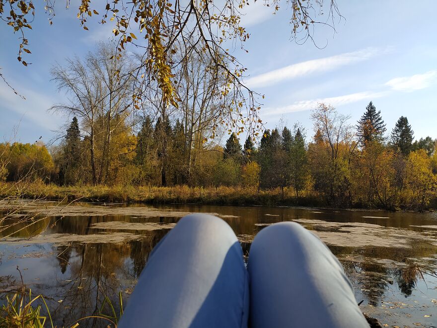 "Autumn Is Not A Time To Be Sad, It's Time To Go To The Plein Air." "Autumn Is Not A Time To Be Sad, It's Time To Go To The Plein Air."