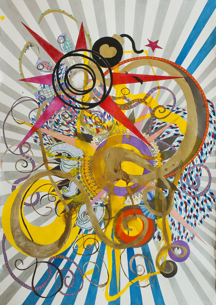 Post-Apocalyptic Painting And Bordeline Disorder Influence Post-Apocalyptic Painting And Bordeline Disorder Influence
