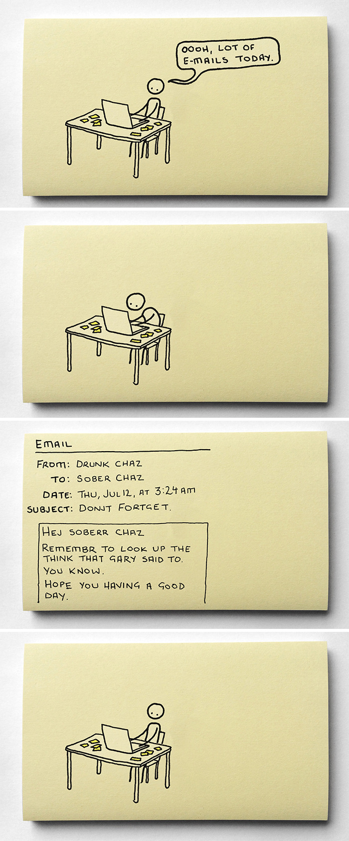 Brutally Honest Sticky Notes That Sum Up Your Life As An Adult (New Pics)