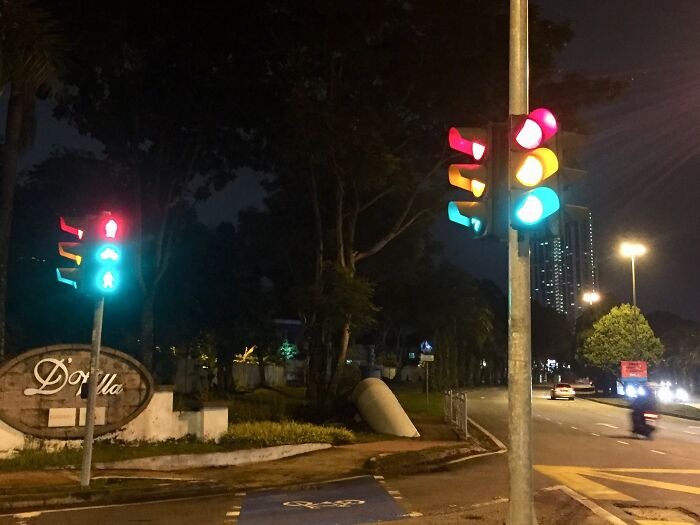 Freak Thunderstorm Caused This Festive And Colorful Glitch