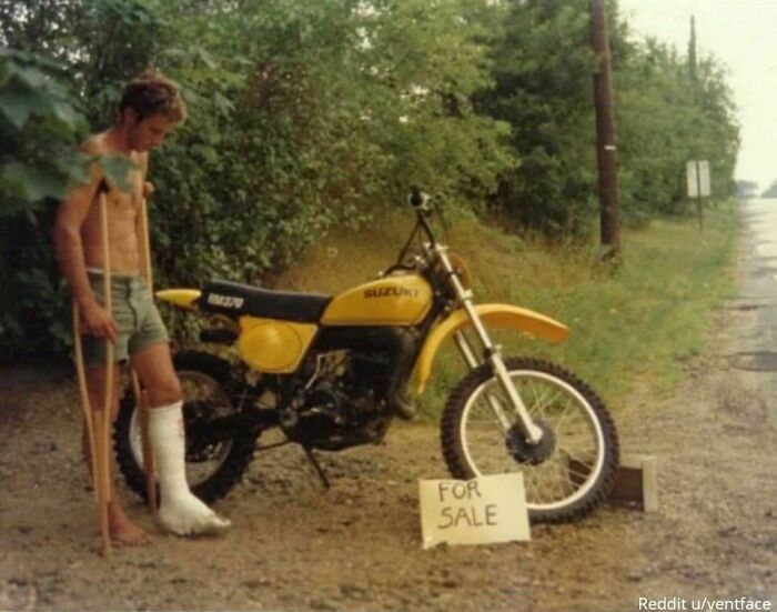 Encontré esta vieja foto de mi papá de 1976