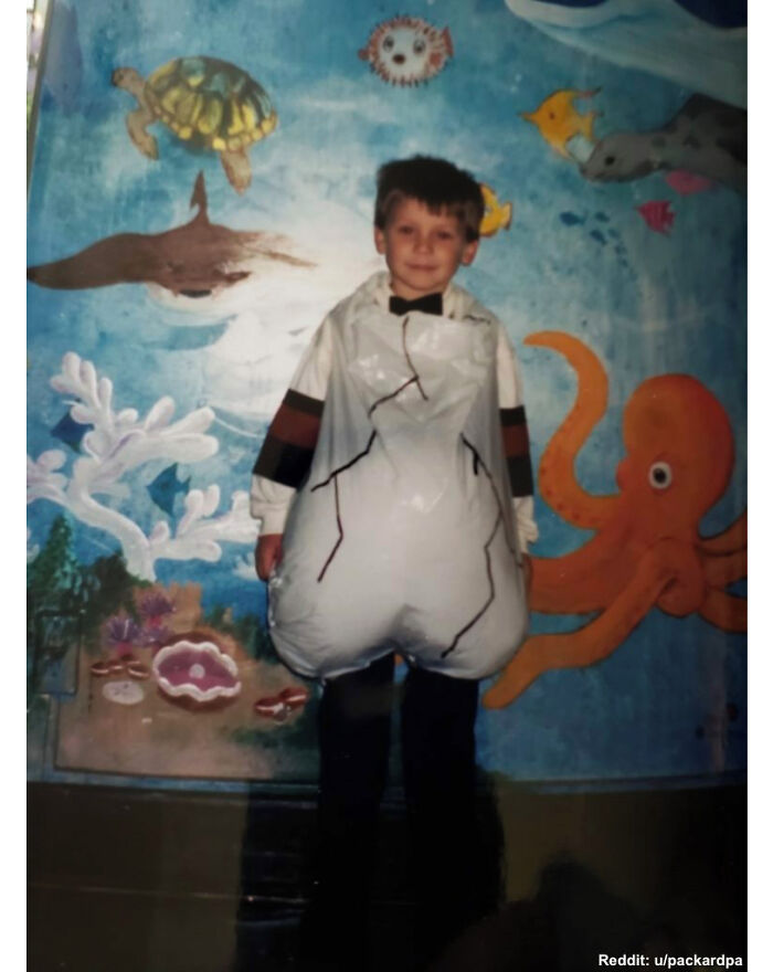 Aquella vez que fui a la escuela como Humpty Dumpty para el día de las rimas infantiles, pero terminé el día como un escroto