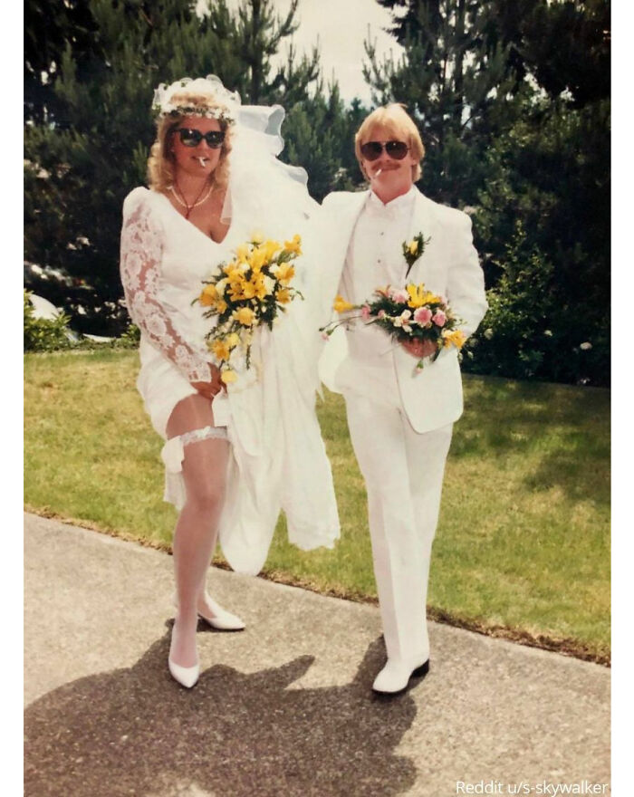 My Parents On Their Wedding Day, Vancouver 1986