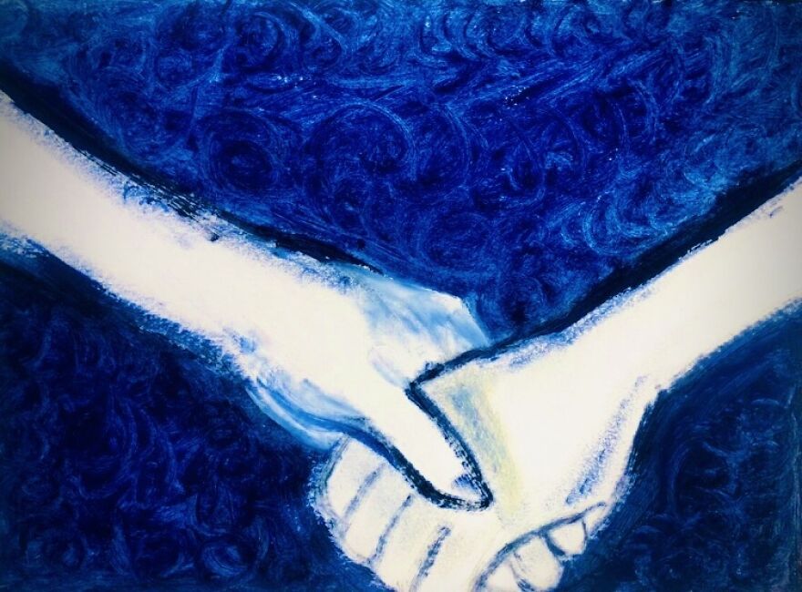Artist Who Struggle With Mental Illness Paints Her Feelings Artist Who Struggle With Mental Illness Paints Her Feelings