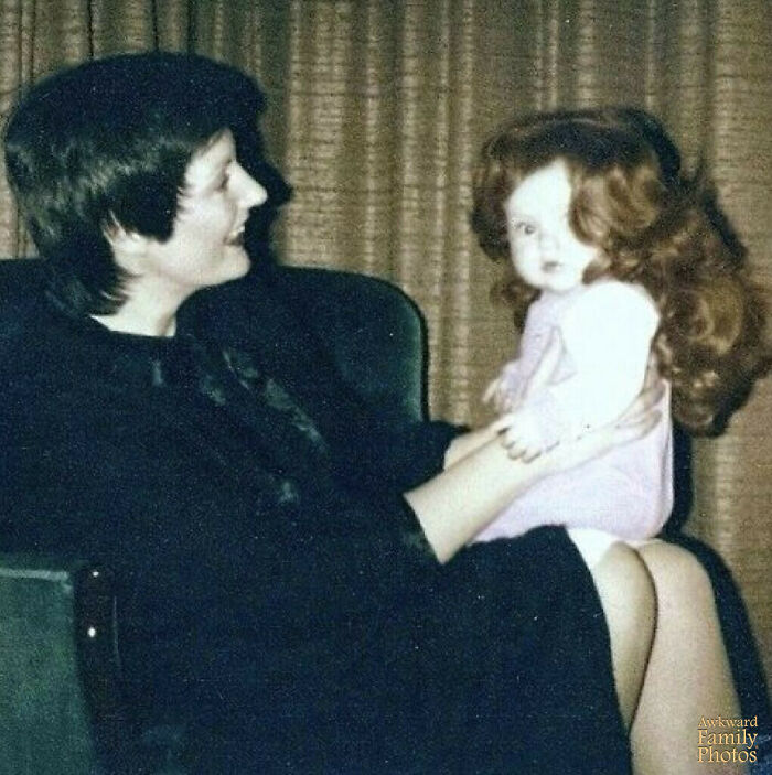 1981… My Mum Thought I’d Be A Good Model For One Of Her Wigs