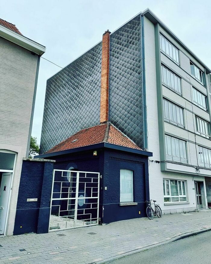 Is That An Antenna Or Are You Just Happy To Be Ugly? (Less Ugly Than The Building Next To It Though)