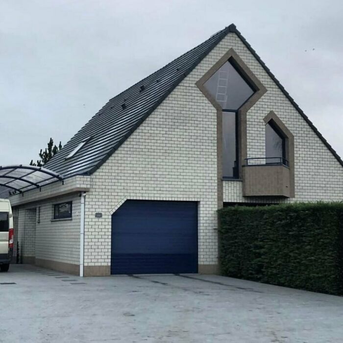 When U Need A Ladder To Look Outside Your Window