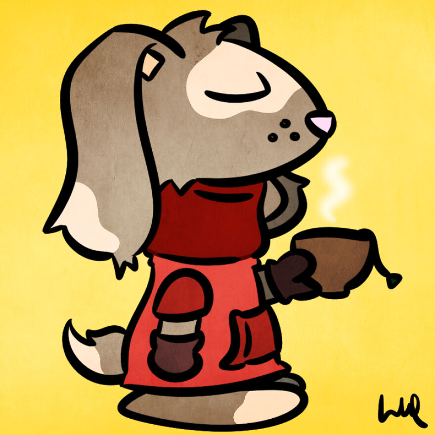 I Made Chill Animal Spirits To Help With Stress