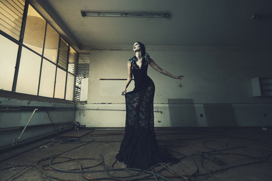 I Shot High Fashion In Abandoned Hospital