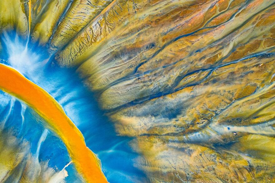 Poisoned River By Gheorghe Popa (1st In Abstract Category)