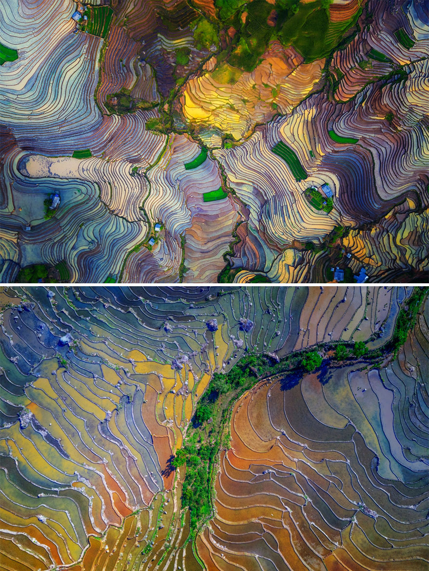 Colorful Terraces By Tuan Nguyen Tan (Highly Commended In Series Category)